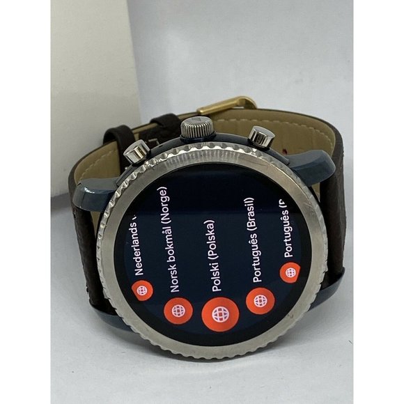 Fossil Gen 3 Authentic Genuine Smart Watch Custom Band FTW4004 DC791